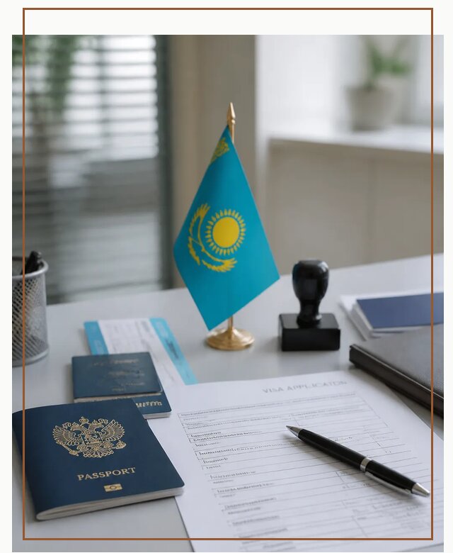 Оформление визы в Казахстан для поездки и работы в Каменске-Уральском