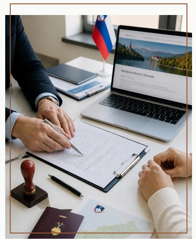 Оформление вида на жительство в Словении под ключ в Каменске-Уральском